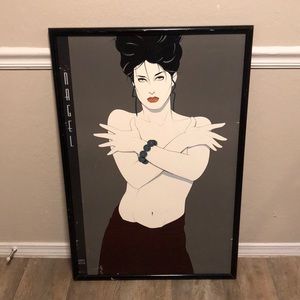 NAGEL Poster framed no glass